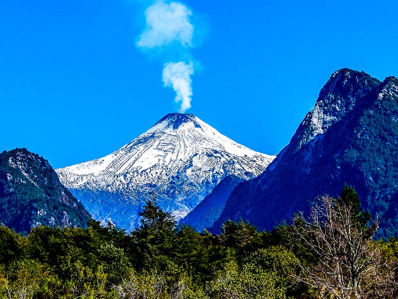 Pucón - Vistas del Volcán Villarrica